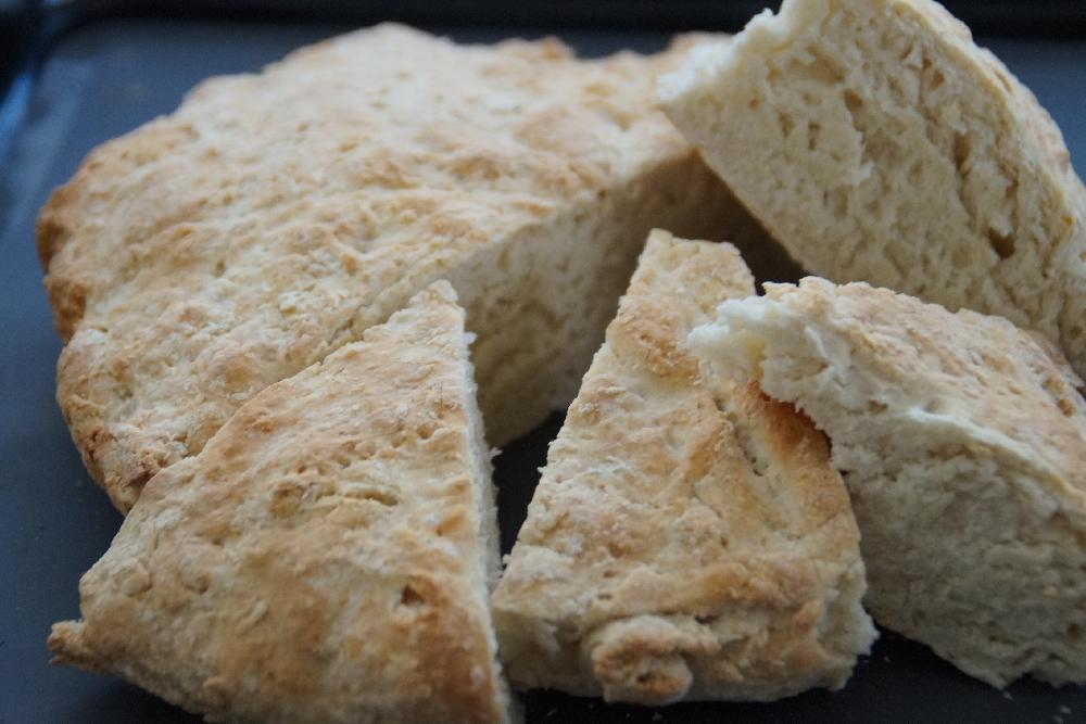 Canadian Bannock in oven picture