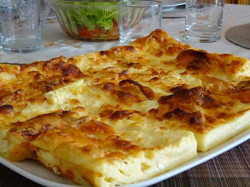 Serbian cheese pie - Gibanica picture