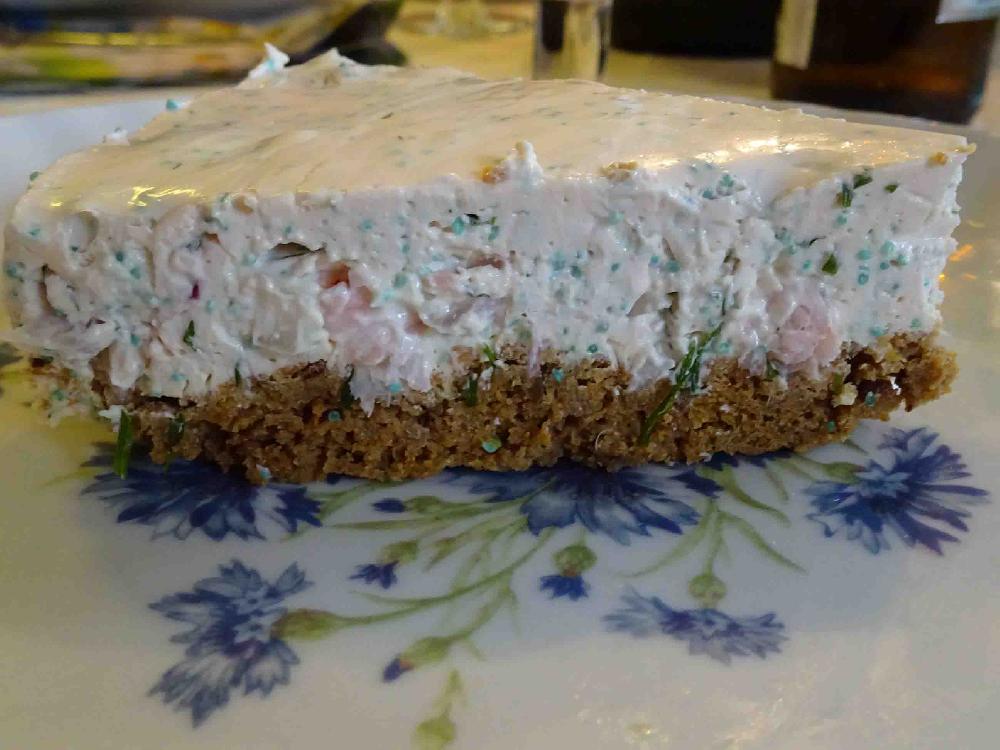 Shrimp cheese cake picture