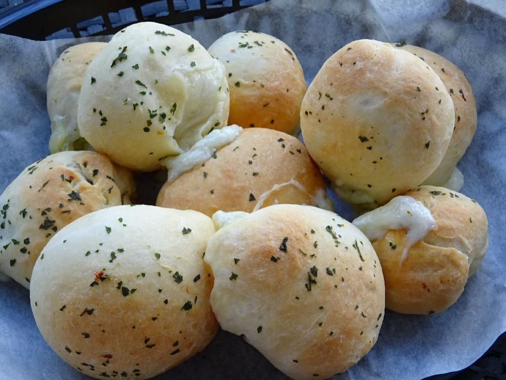 Cheese and garlic bomb