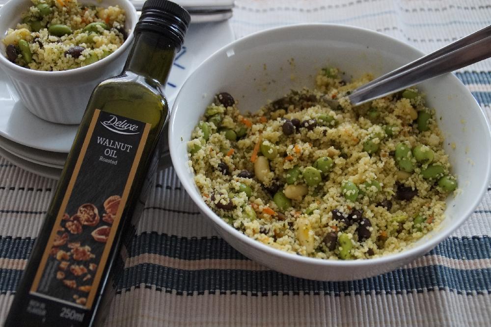 Three Bean Couscous Salad