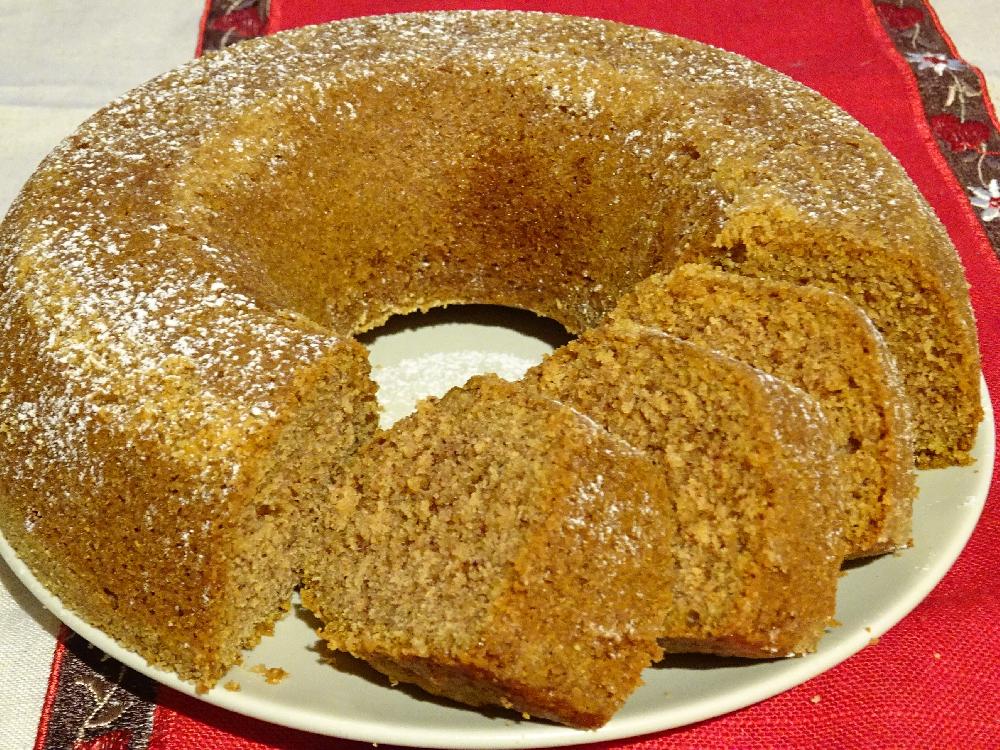 Soft gingerbread cake