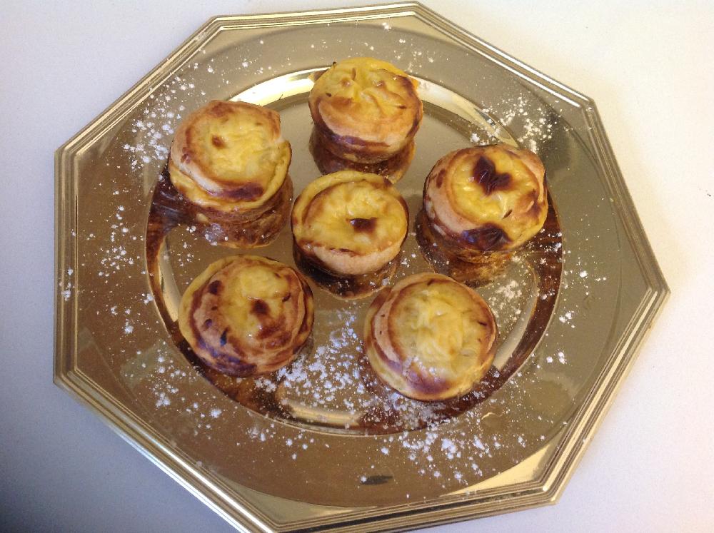 Pasteis de nata – Portuguese custard tart