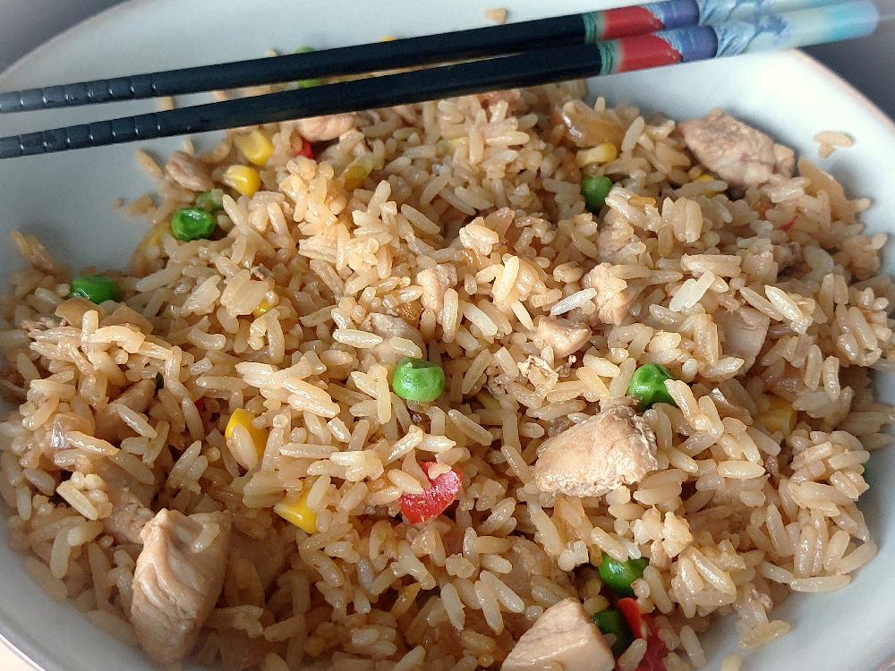Fried Rice with Chicken