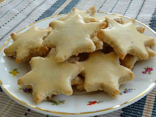 Bredele  Cinnamon star (Alsatian Christmas cookie) picture