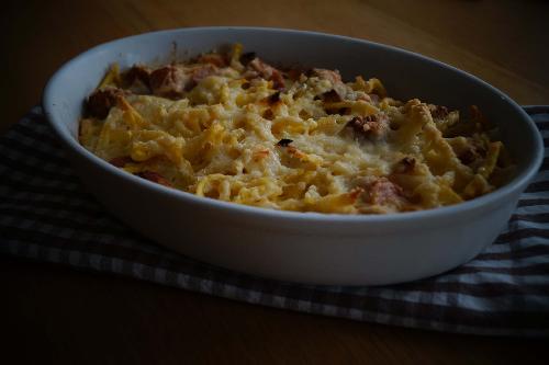 Pasta gratin