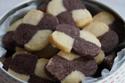 Checkerboard cookies