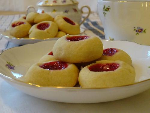 Swedish Jam cookies picture