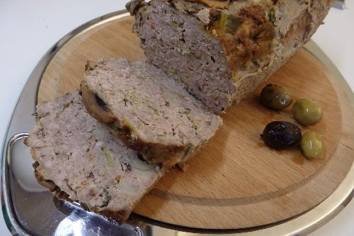 Minced meat terrine