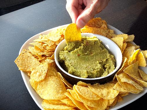 Homemade Guacamole dip picture