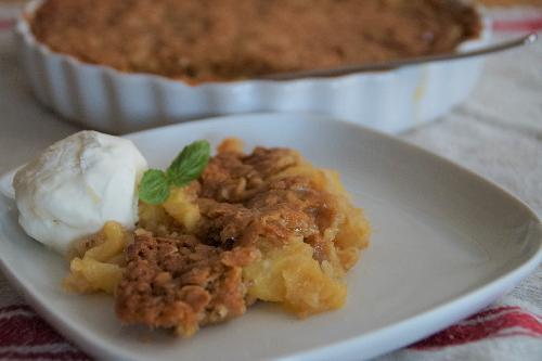 Apple Crumble Pie