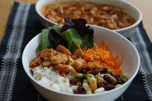 Peanut butter Chicken Bowl picture