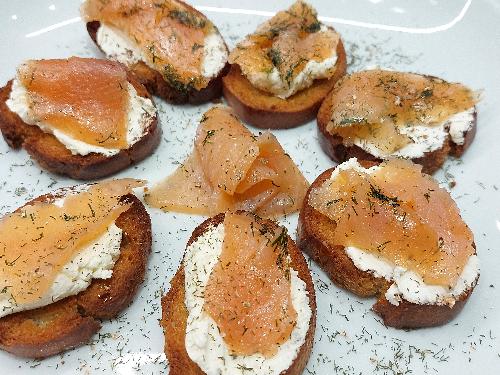 Salmon Crostini picture