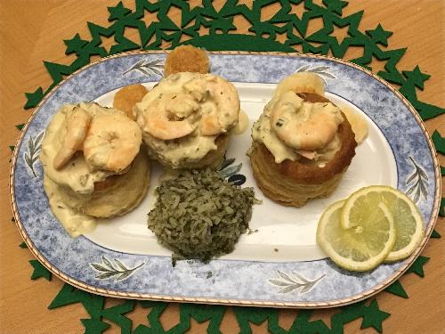 Creamy Seafood Vol-au-Vent (Volauvent) picture