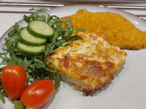 Cottage cheese Gratin picture