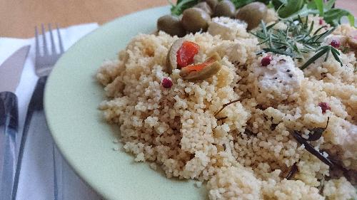 Easy couscous salad