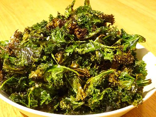 Kale chips picture