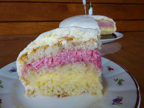 Swedish princess cake (Prinsesstårta) picture