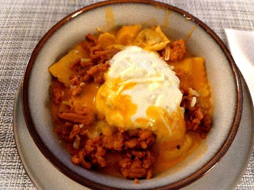 Vegetarian Tortellini Soup picture