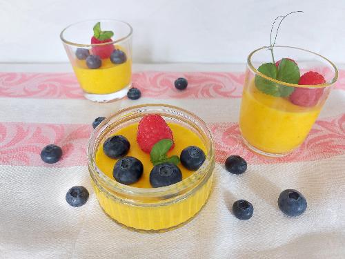Saffron Yogurt Panna Cotta picture
