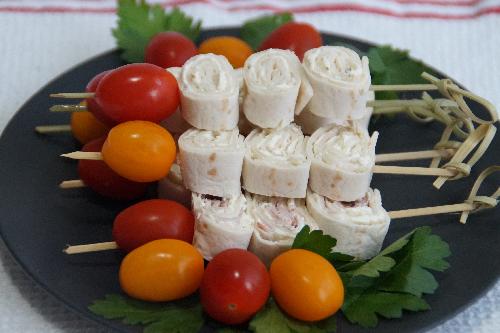 Kid Roll up skewers