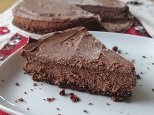 Chocolate cheesecake