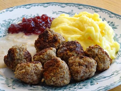 Swedish meatballs "Köttbullar"