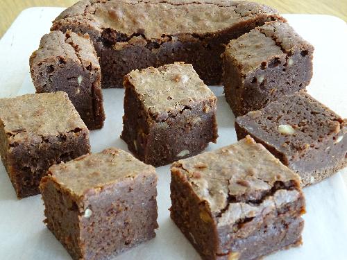 Hazelnut brownies