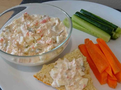 Shrimp and avocado dip